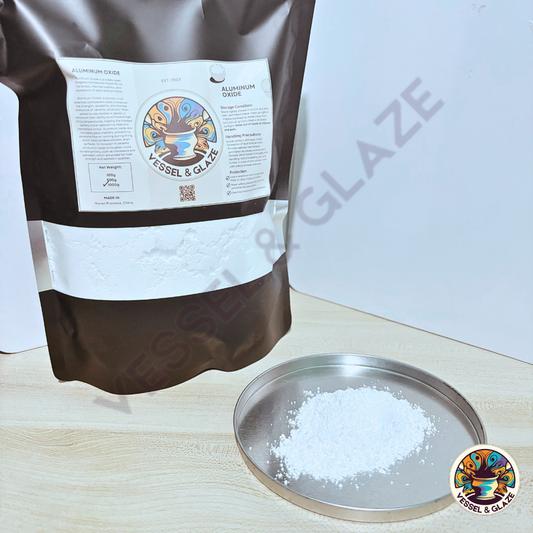 Aluminum Oxide or Alumina Powder (Raw Materials) - Vessel & Glaze
