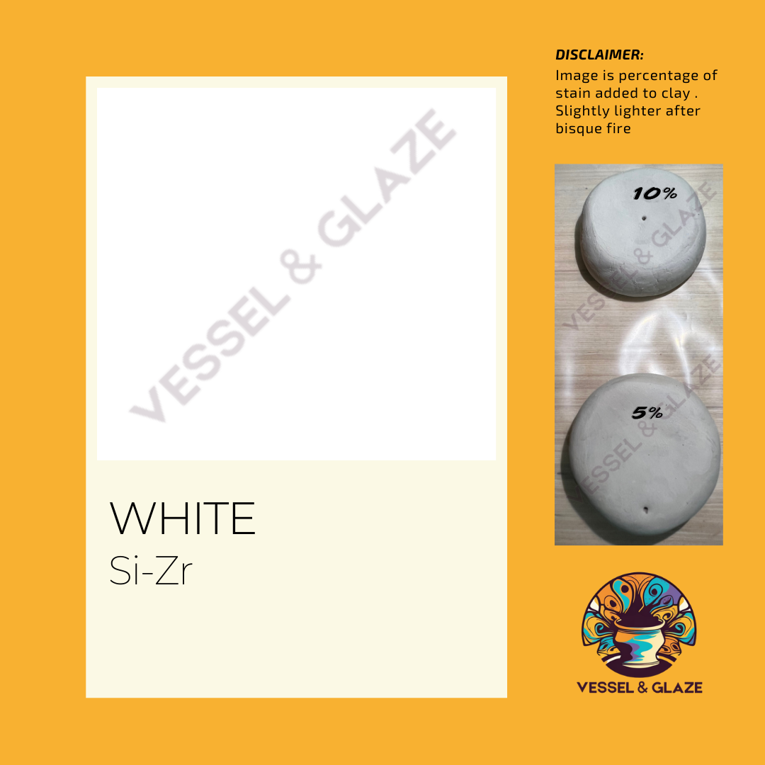 Mason Stains (White) - Vessel & Glaze
