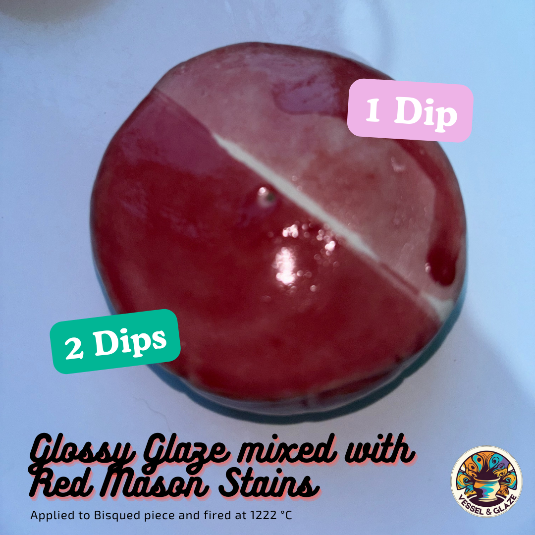 Mason Stains (Garnet Red) - Vessel & Glaze