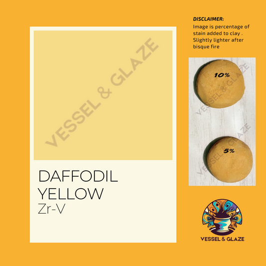 Mason Stains (Daffodil Yellow) - Vessel & Glaze