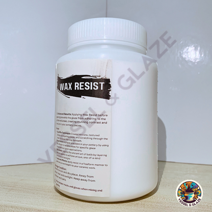 Wax Resist (500ml) - Vessel & Glaze