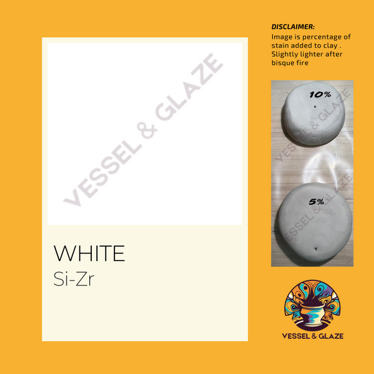 Mason Stains (White) - Vessel & Glaze