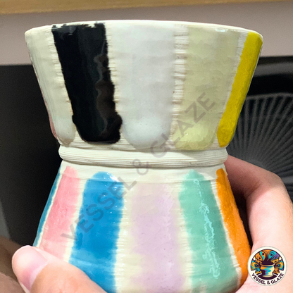 Uni-Colored Powder Glaze (Turquiose) - Vessel & Glaze